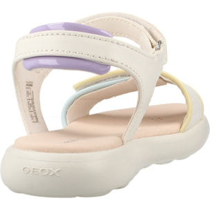 Sandalias Niña de la marca GEOX  modelo J SANDAL PUFFYPOP BLANCO