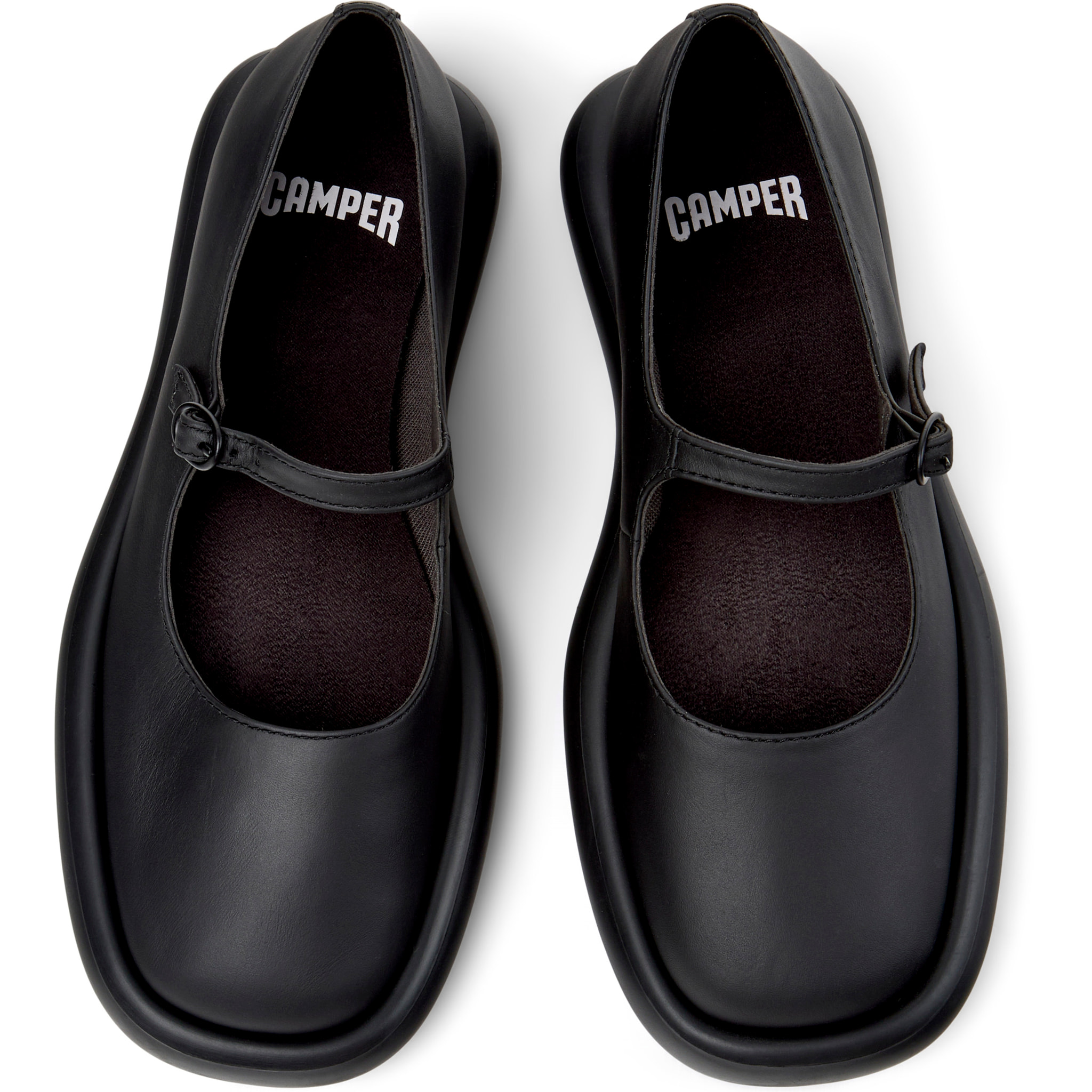 Ballerine - CAMPER Onda - Nero - Pelle liscia