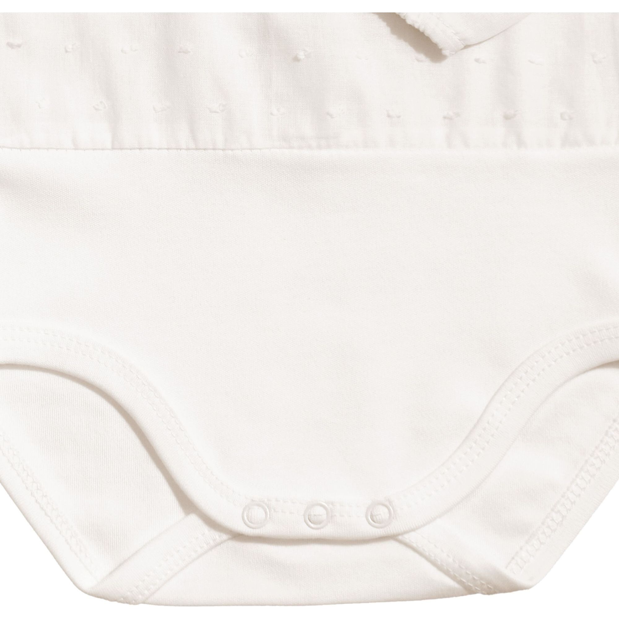 Body bebé manga larga plumetti cuello