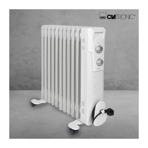 Radiateur bain d'huile 11R 2300W Clatronic Clatronic RA 3737 Blanc