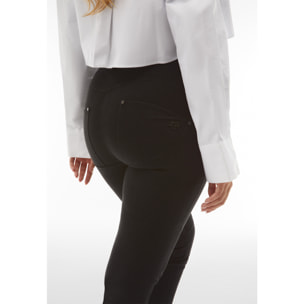 Jeans WR.UP® in denim navetta con dettagli stile biker