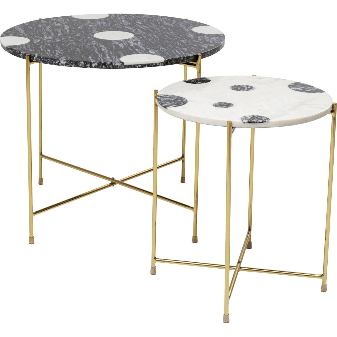 Tables d'appoint Amba set de 2 Kare Design