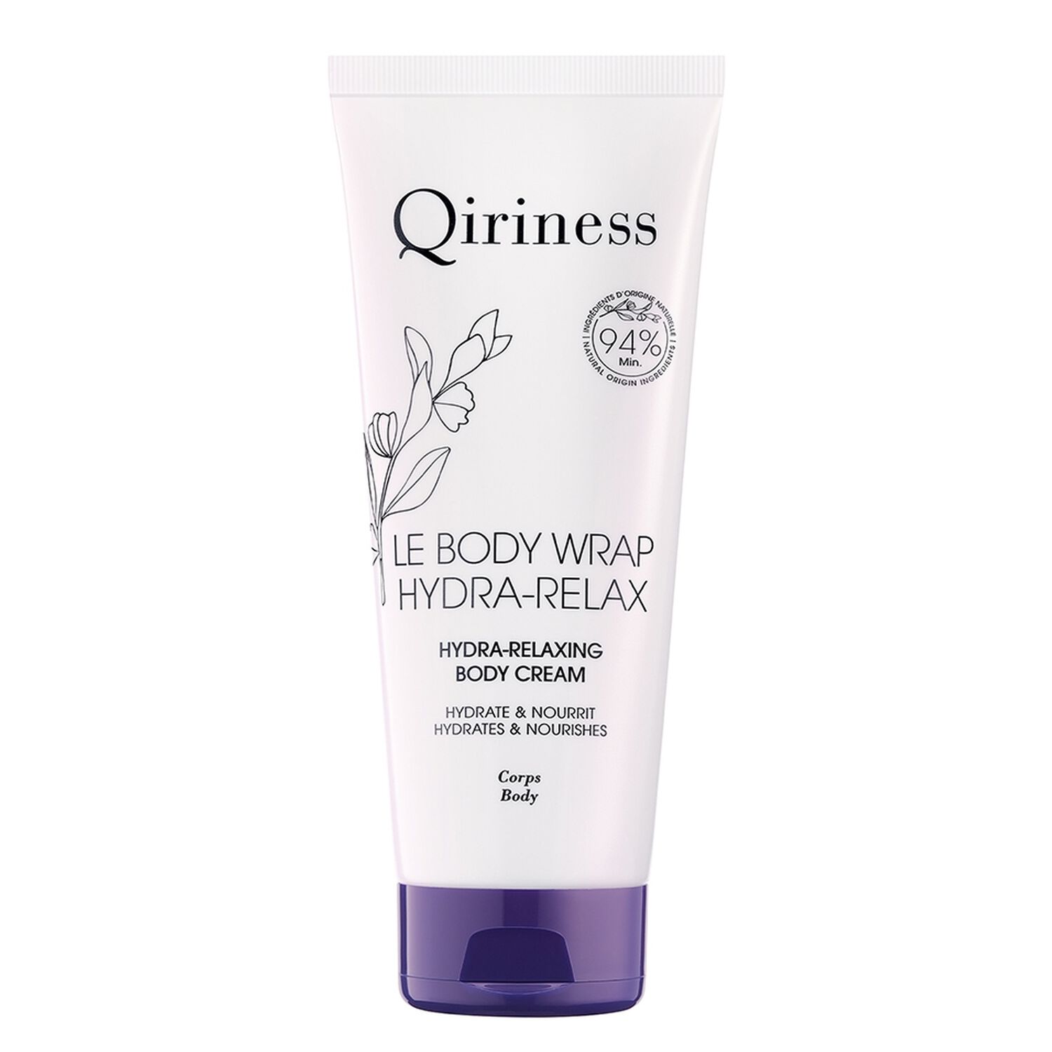 Le Body Wrap Hydra-Relax  - Crème Corps Hydratante & Nourrissante 200 ml