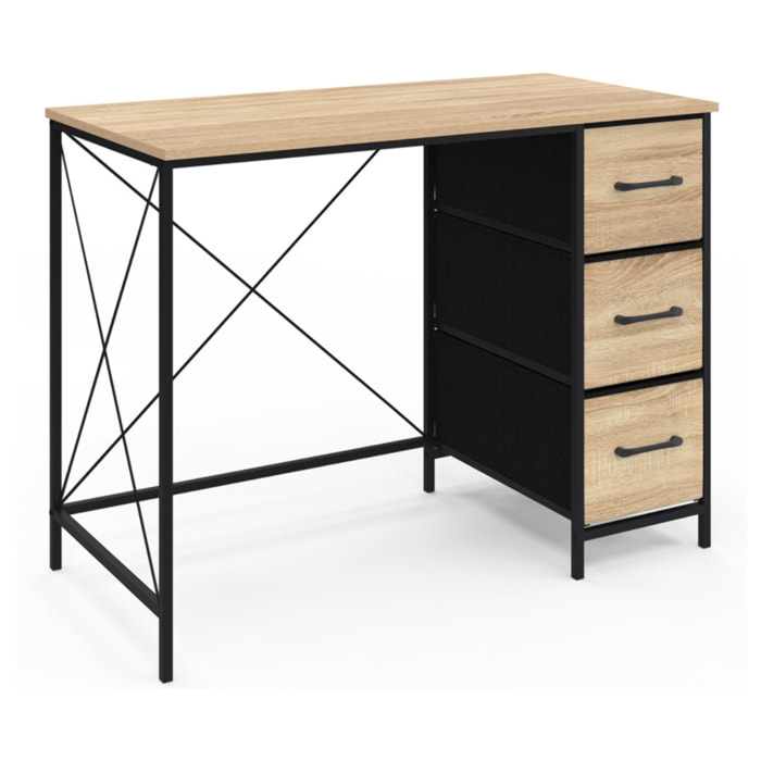 Bureau Iris 3 tiroirs