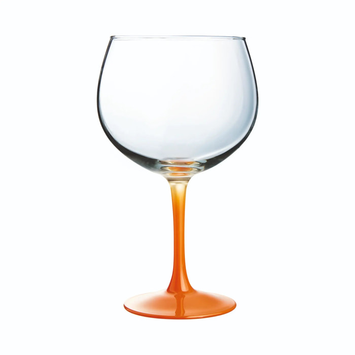 6 vasos de cóctel 70 cl naranjas Summer Pop - Luminarc
