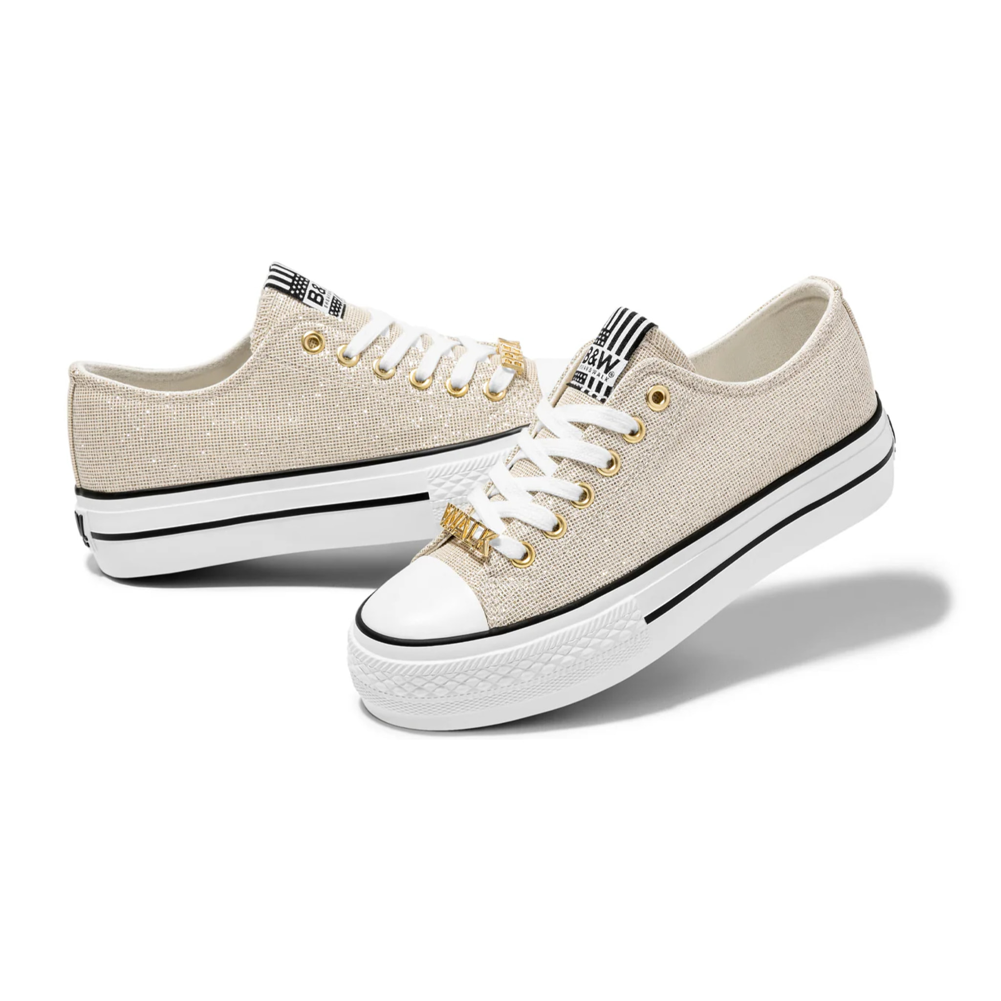 B&W Break&Walk - Sneakers Alte Doppia