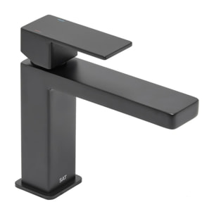 Vision mitigeur de lavabo à levier sur pied, sans vidage, noir mat (SATBSVI271C)