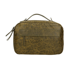 Borsa a mano unisex Modello Avelon - Vera Pelle - 20.0 x 29.0 x 9.0 cm
