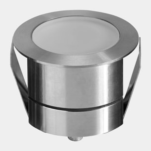 LEDS C4 Empotrable de suelo IP66-IP67 Rim ø46mm LED 1 Blue Acero inoxidable AISI 316 3lm