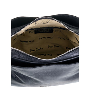 Borsa a tracolla da donna Made in Italy - Modello Aralia Lux - 100% pelle - 30.0 x 23.0 x 13.0 cm