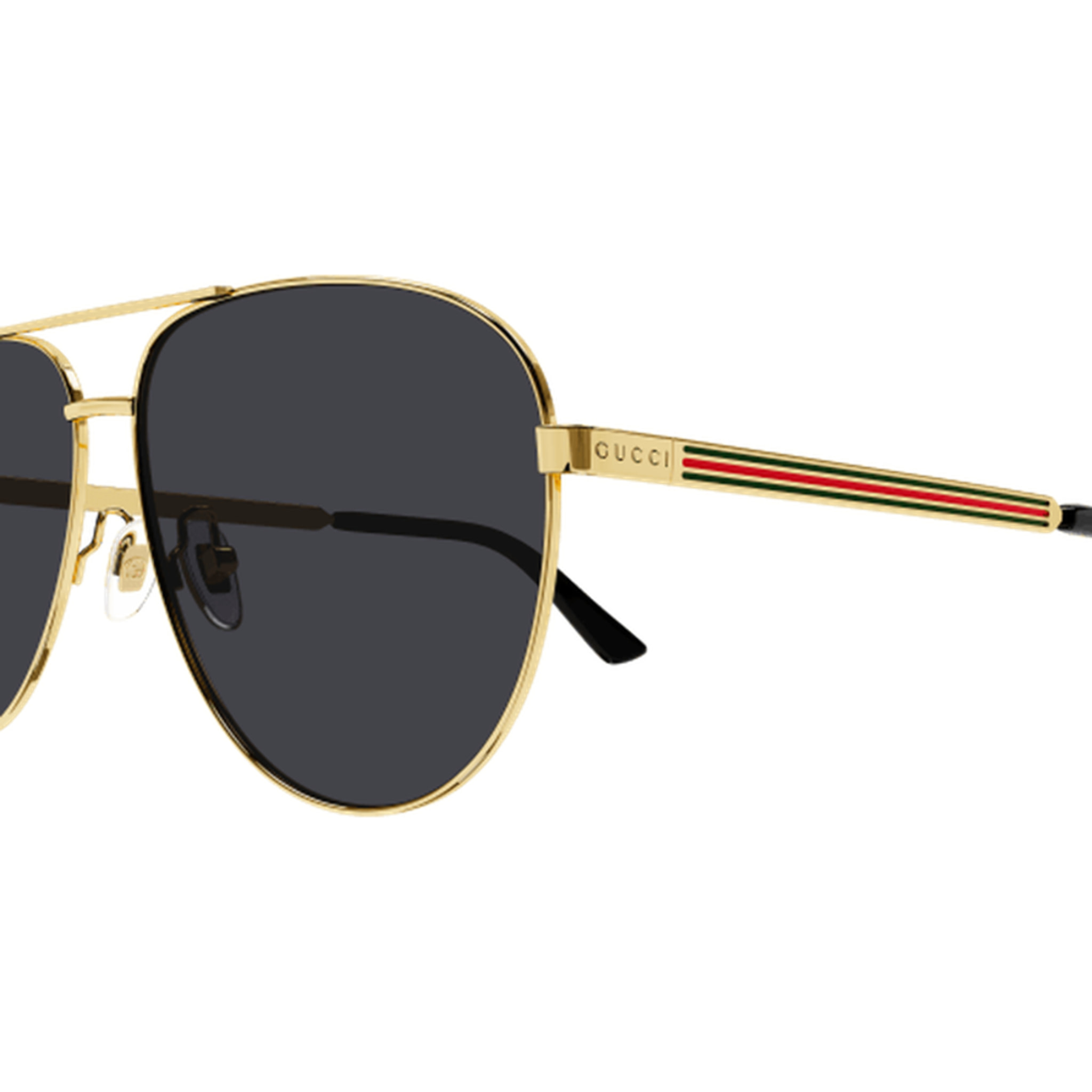 Gafas de Sol Gucci GG1233SA-001 de Metal Hombre 63 mm