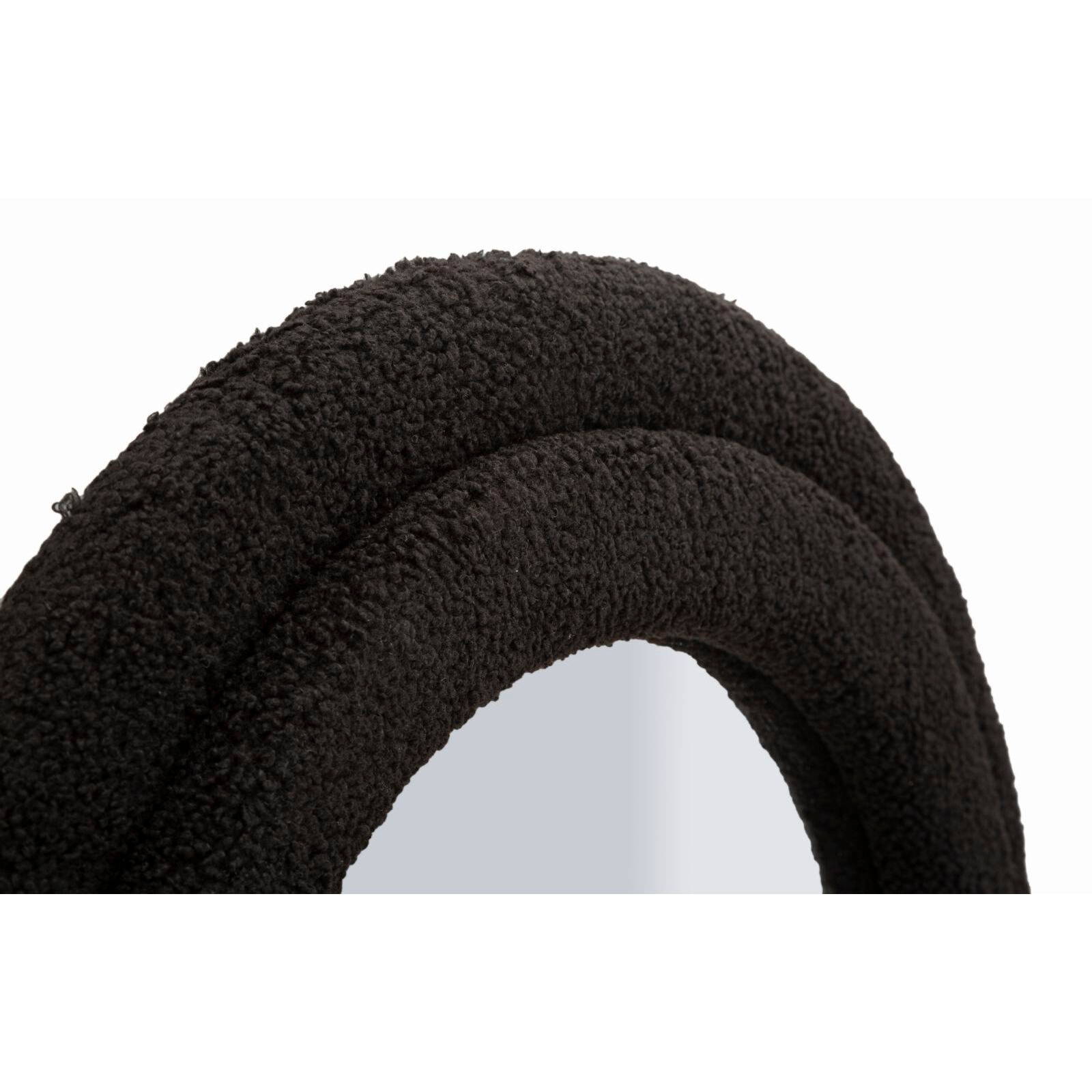 SPECCHIO DA MURO TEDDY NERO CM 60X4X160 (MISURA SPECCHIO CM 39X137)