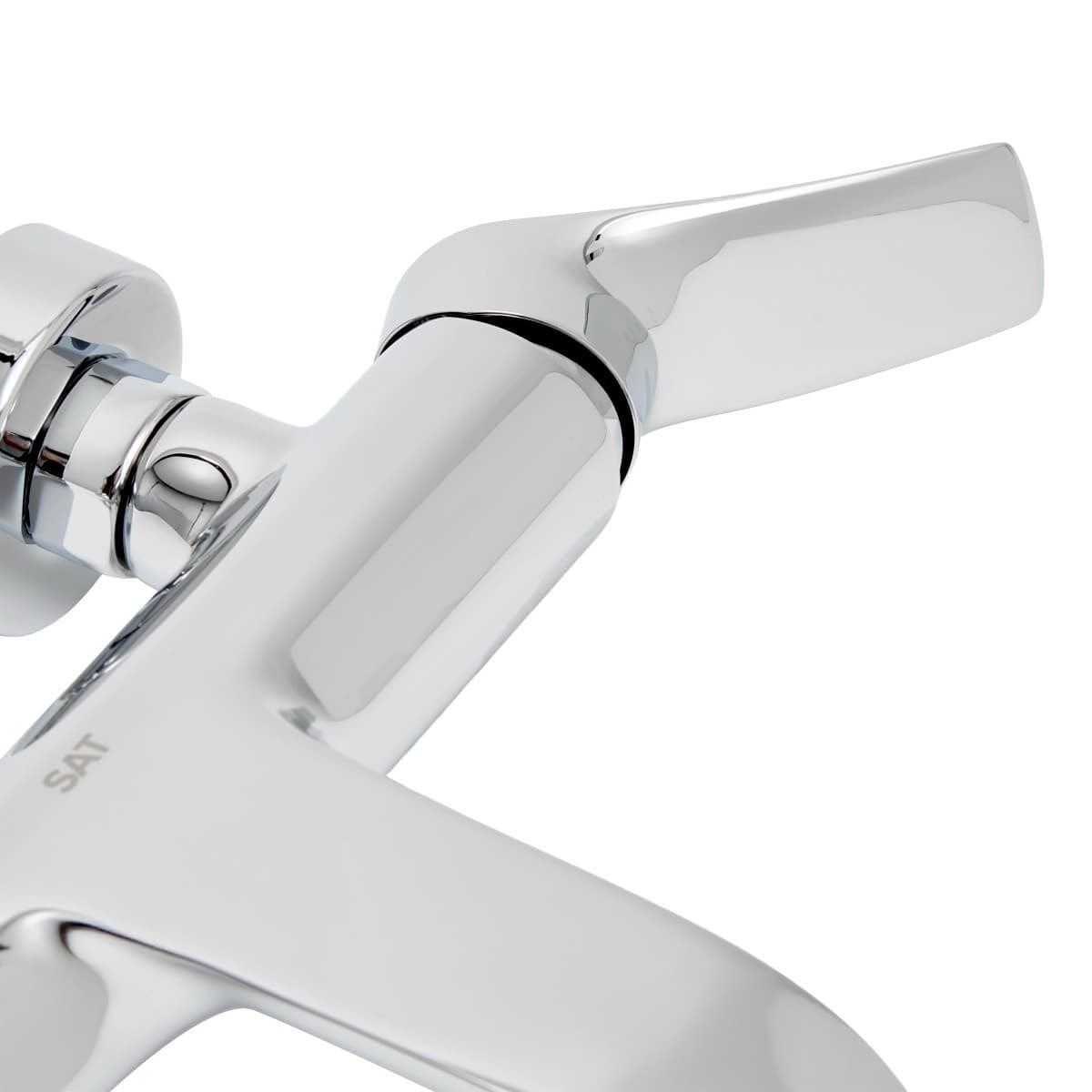 Infinitio mitigeur de baignoire monocommande mural, entraxe 150 mm, sans ensemble de douche, chrome (SATBSINF222)