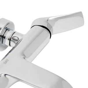 Infinitio mitigeur de baignoire monocommande mural, entraxe 150 mm, sans ensemble de douche, chrome (SATBSINF222)