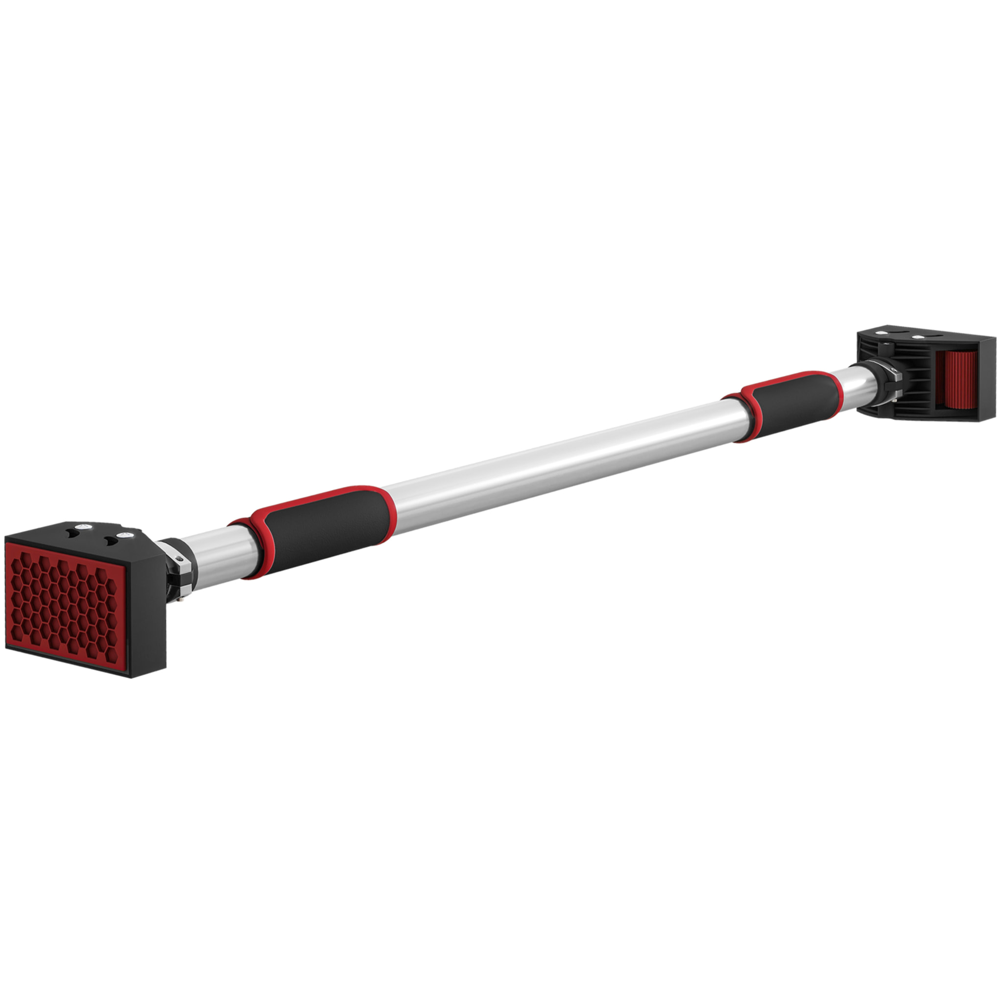 Barre de traction - barre de porte - pull up bar - barre d'étirement musculation pour cadres de porte sans vis - longueur ajustable (92-124cm)