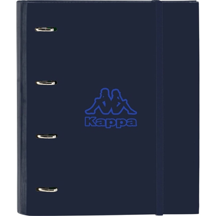 Carpeta 4 anillas 35mm c/recambio kappa "blue night"