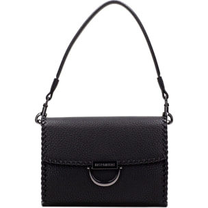 Bolso de Mano  Negro 24cm x 18cm x 9cm