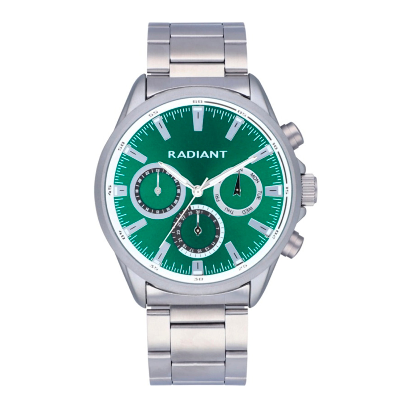 Reloj Radiant RA589702 Hombre Analogico Cuarzo con Correa de Acero inoxidable