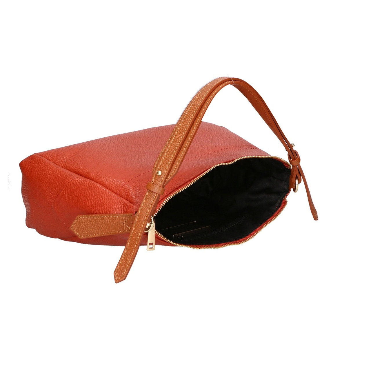 Borsa a spalla da donna - Modello Vladimira - Vera pelle - 33.0 x 26.0 x 9.0 cm
