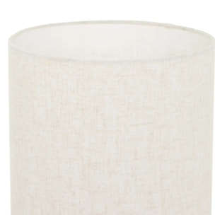 Lampadaire Sergio cylindrique H.150cm marron