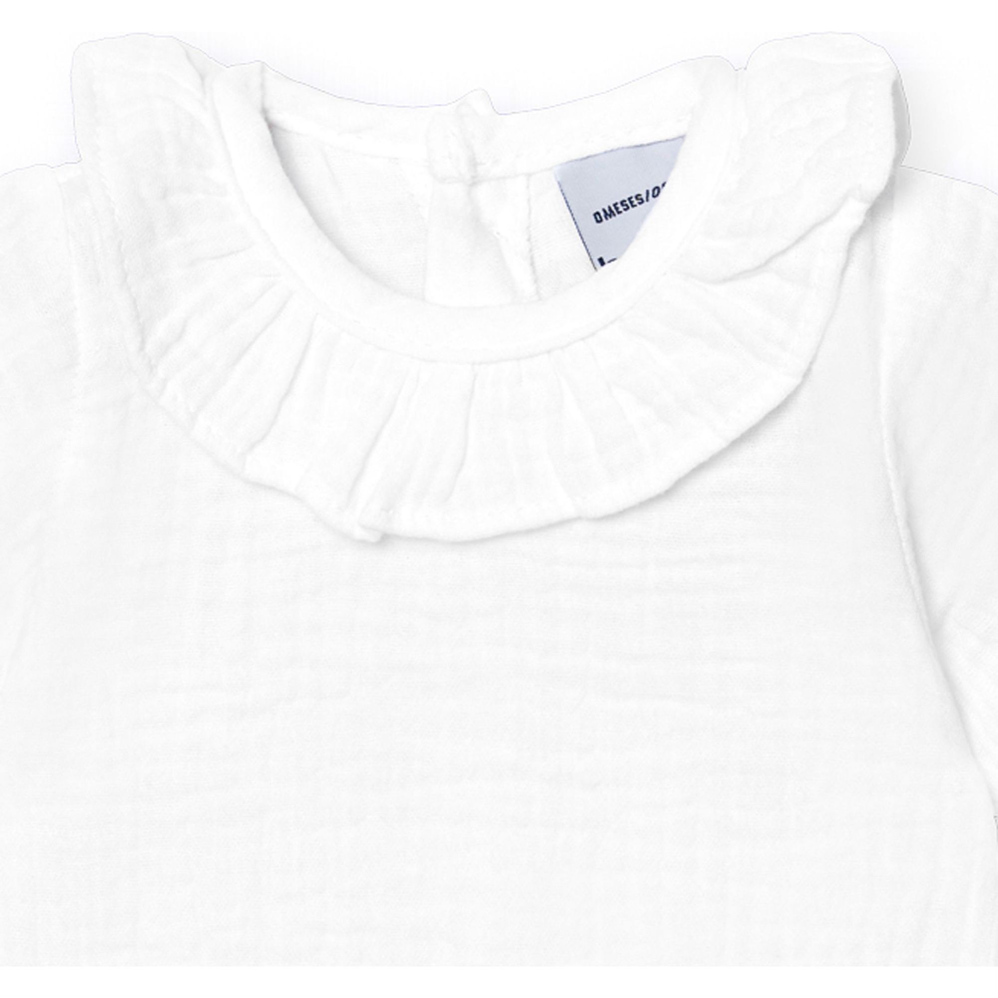 Body bebé manga corta cuello bambula