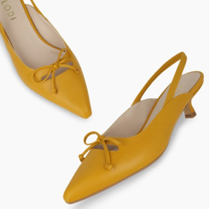 MULES AMARILLOS DASTIN
