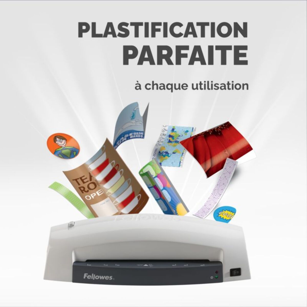 Plastifieuse FELLOWES LUNAR A4 125 microns