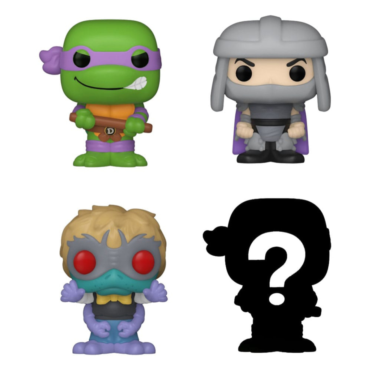 Tartarughe Ninja Bitty Pop! Vinile Figura 4-pack Donatello 2,5 Cm Funko