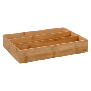 Range-couverts 3 compartiments "Tidy Smart" bambou