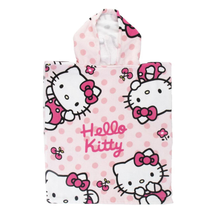 Toalla de Playa de Hello Kitty - 50 x 115 cm - Multicolor