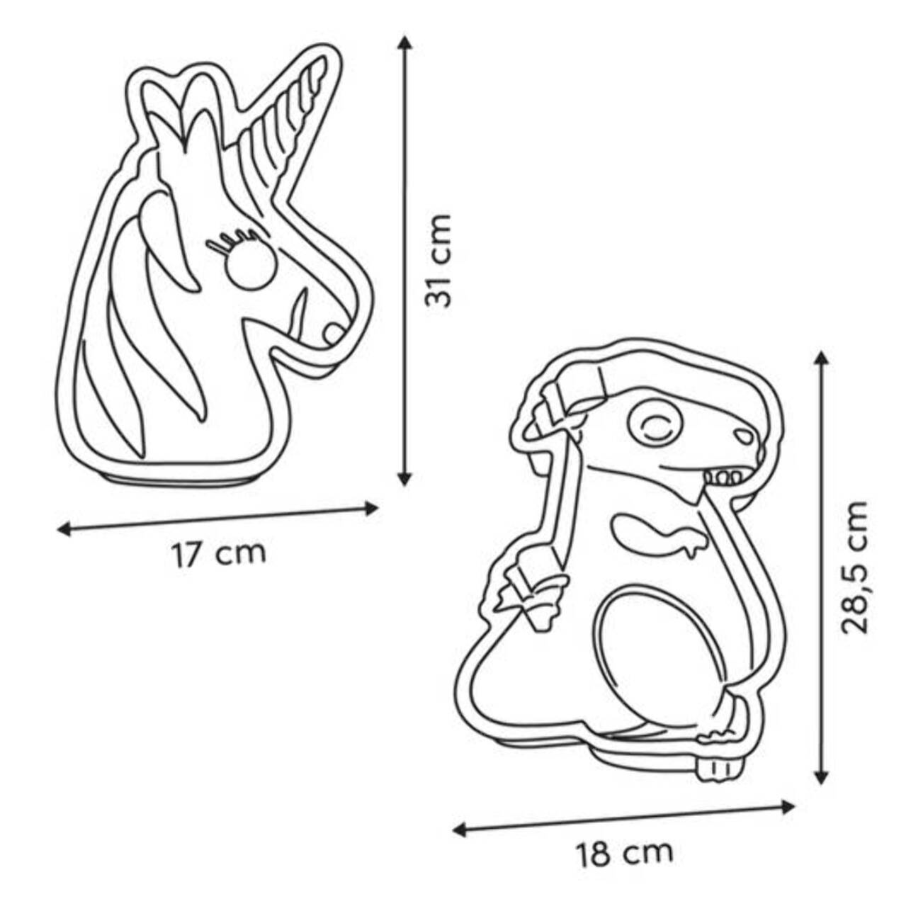 Moule à gateau animal Anniversaire