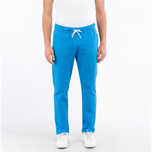 BIKKEMBERGS pantalone uomo mediterranian blue
