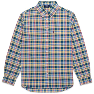 Camicie Sebago Uomo Blu WEAVERKNOT