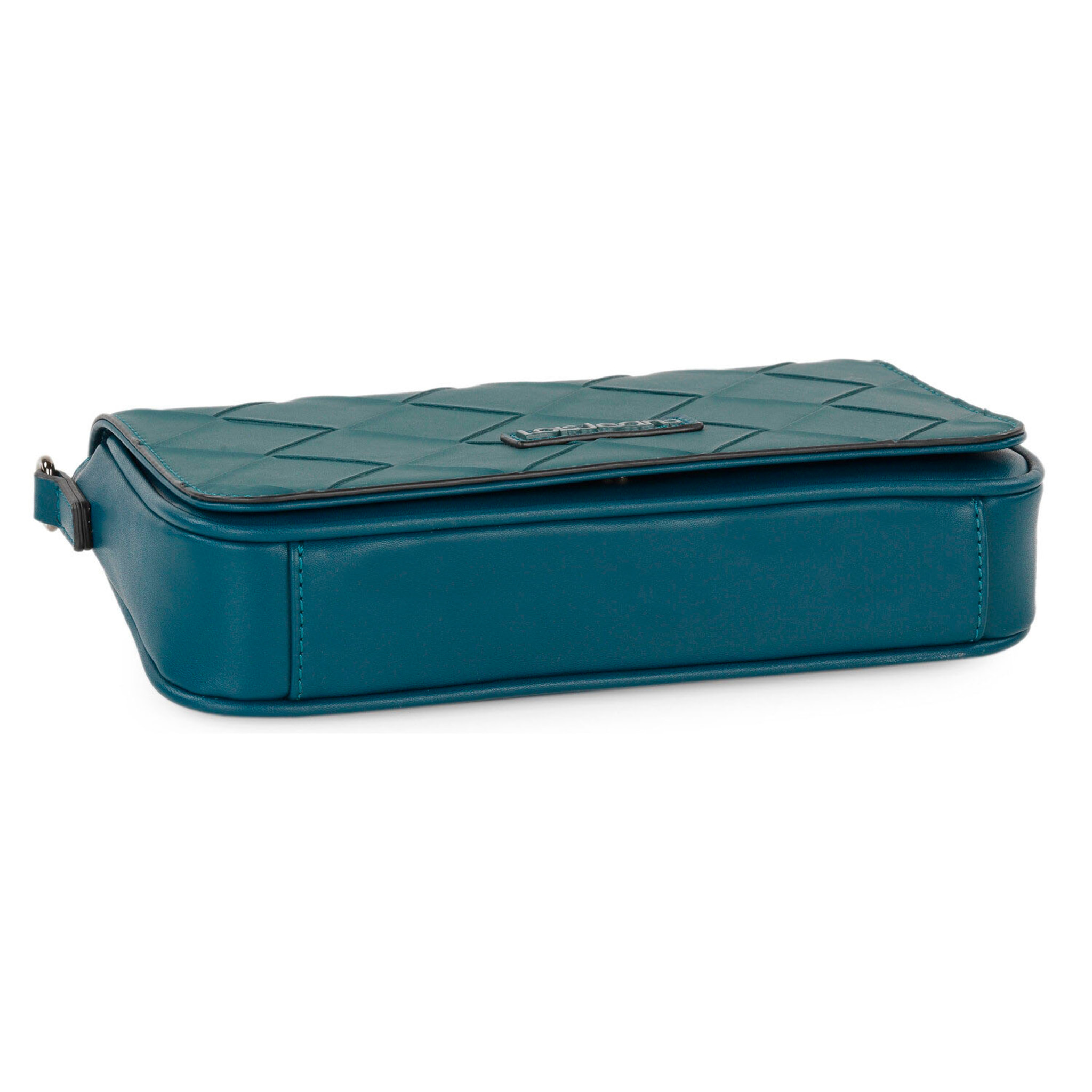 Bolso De Hombro Con Bandolera Adicional Lois Edziza Azul