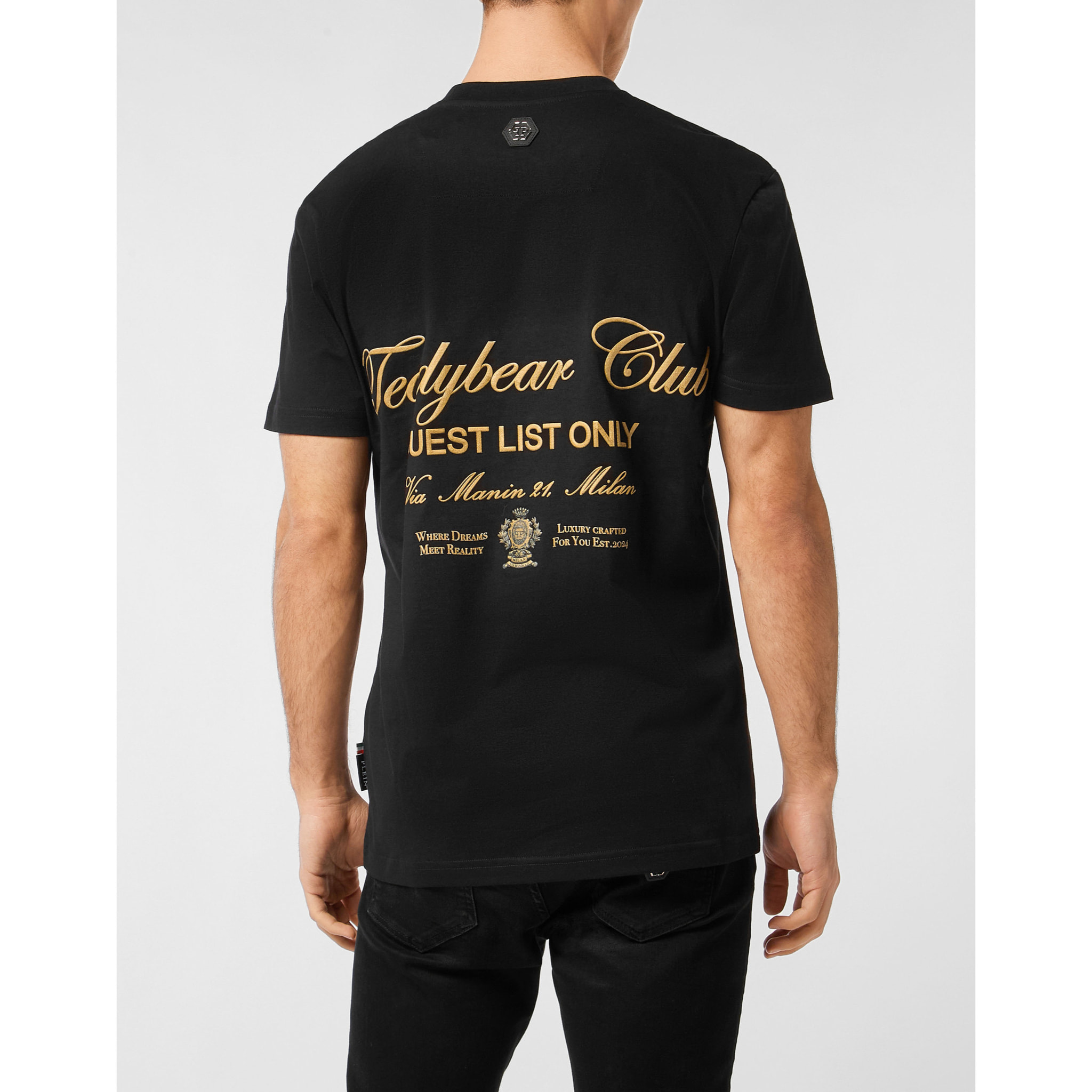 PHILIPP PLEIN T-Shirt Round Neck Ss TEDDY