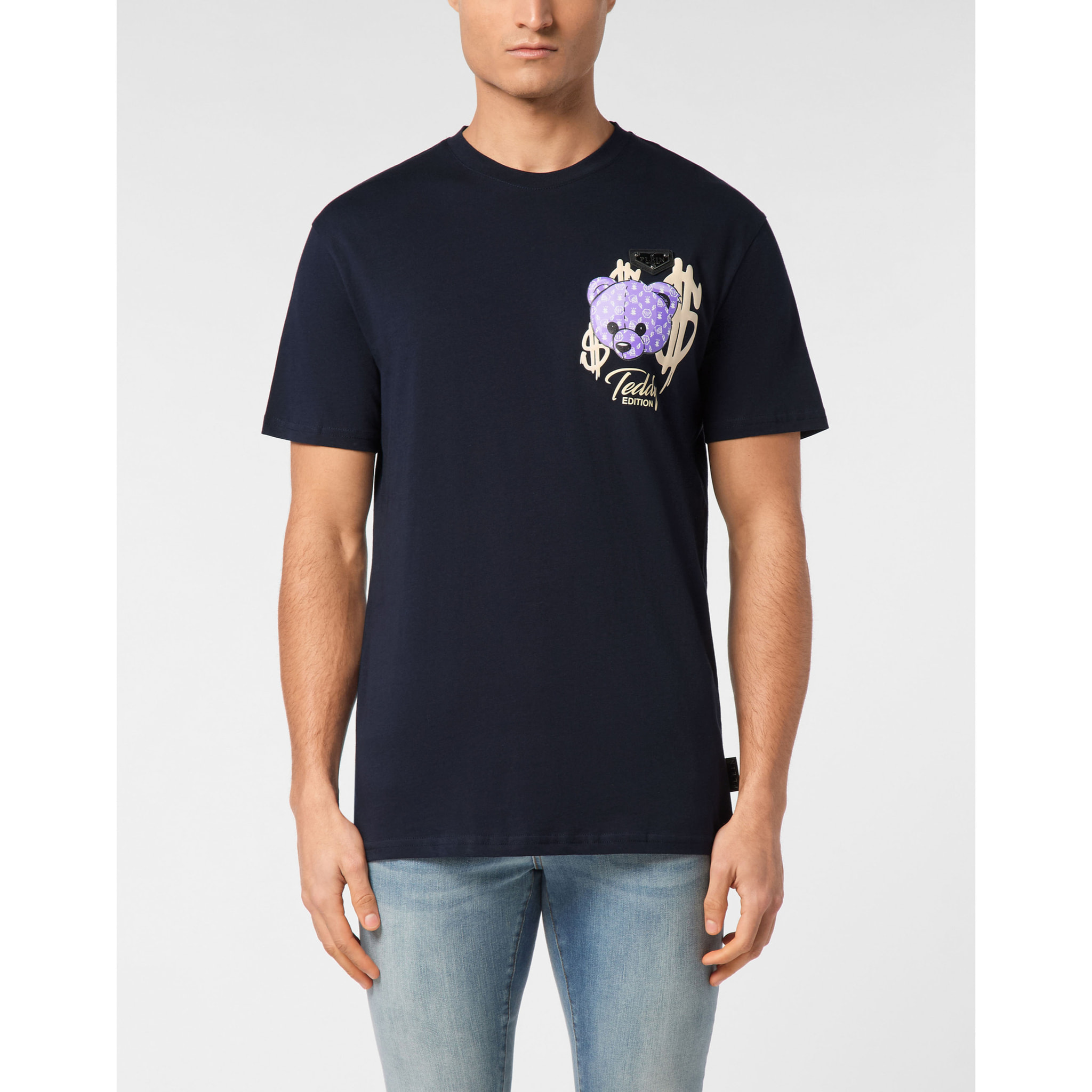 PHILIPP PLEIN T-Shirt Round Neck TEDDY