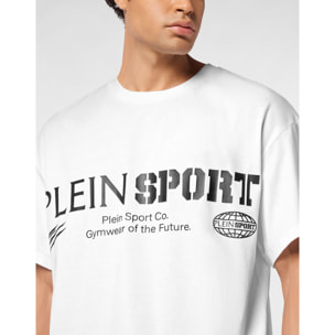 PLEIN SPORT Camiseta Cuello Redondo Ss LOGO