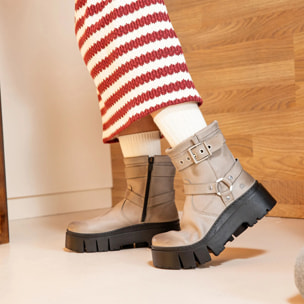 Botines 1767 ASPORT CASTAGNA / LEEDS color Castagna