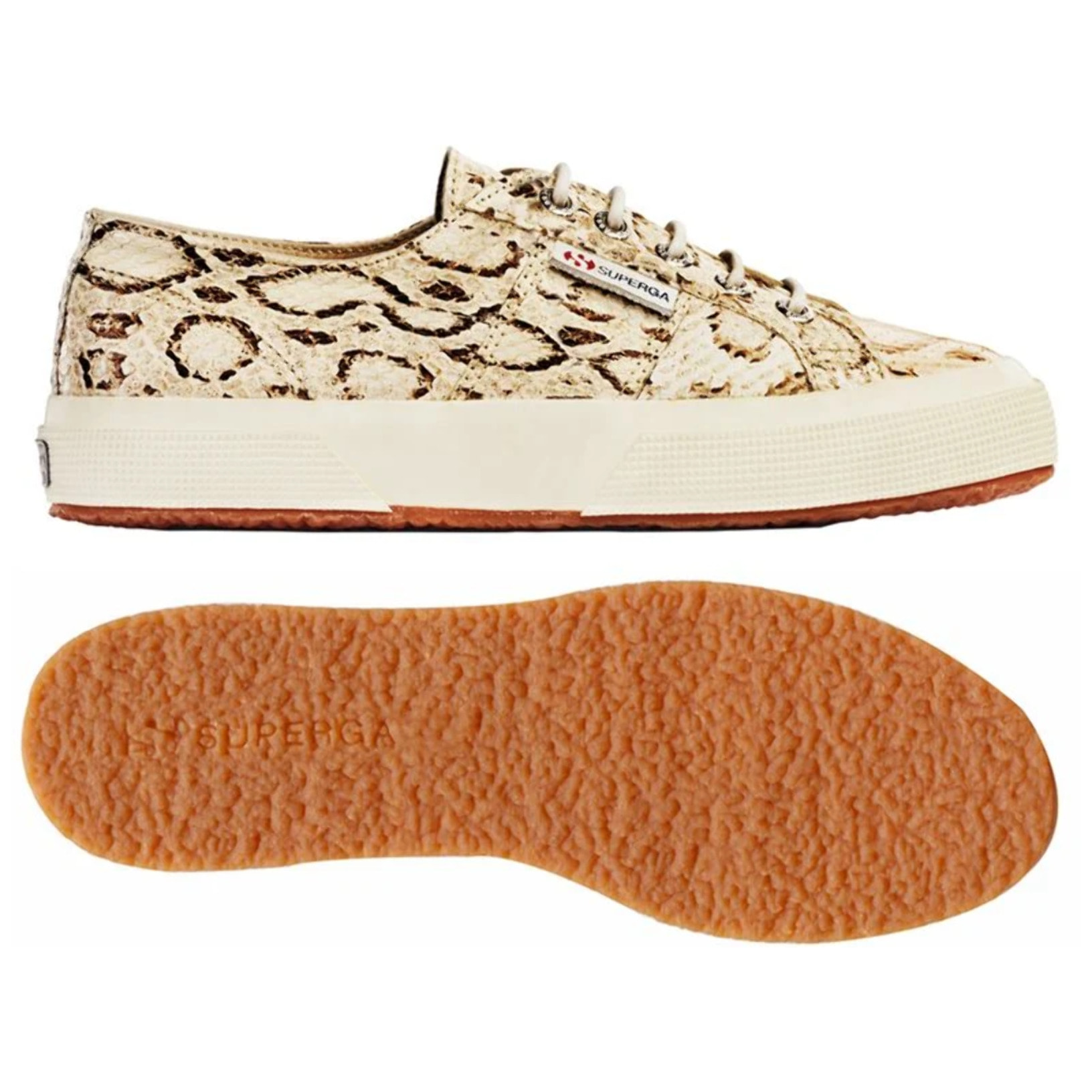 Superga - Uomo Donna Bianco - Estreme 2750-Python