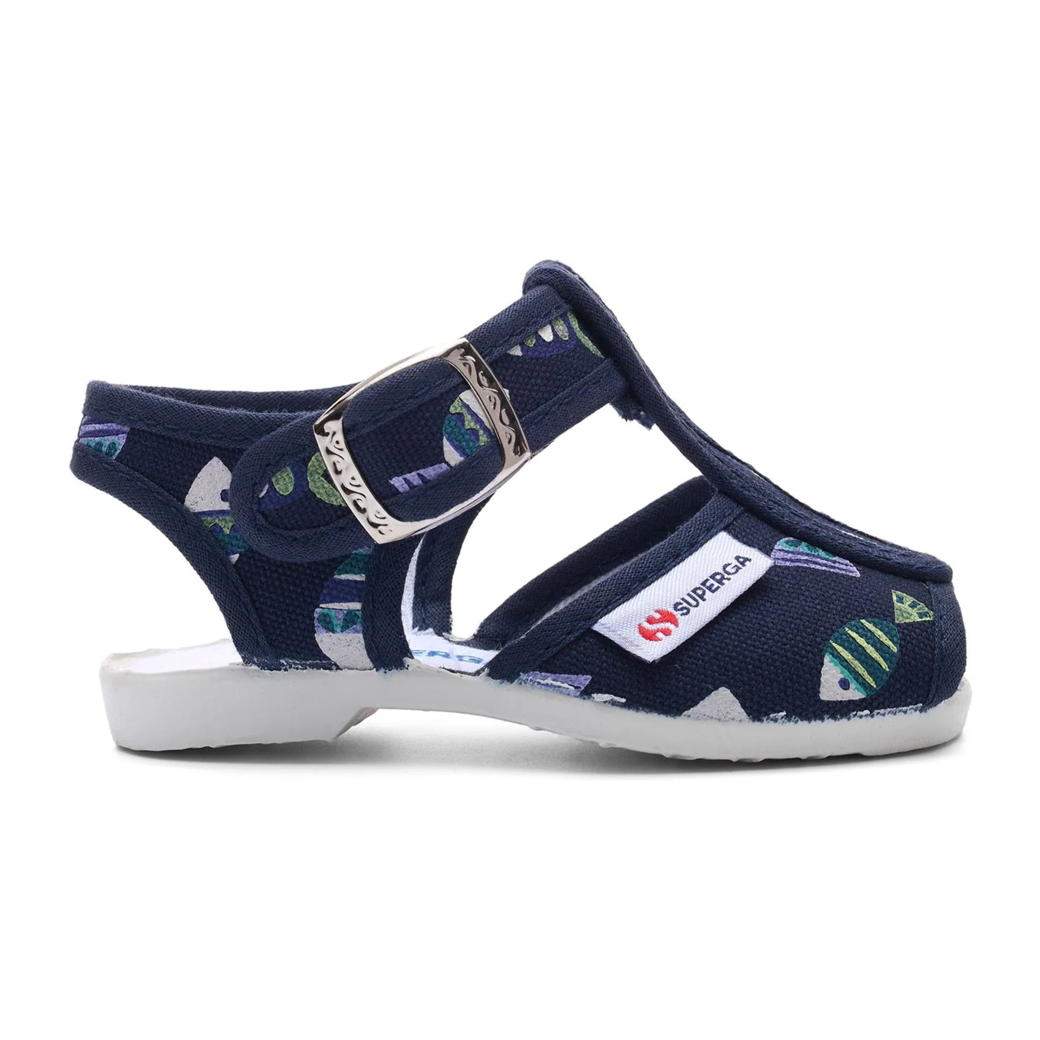 Sandali Superga Bambina Blu 1200 Candy Fish