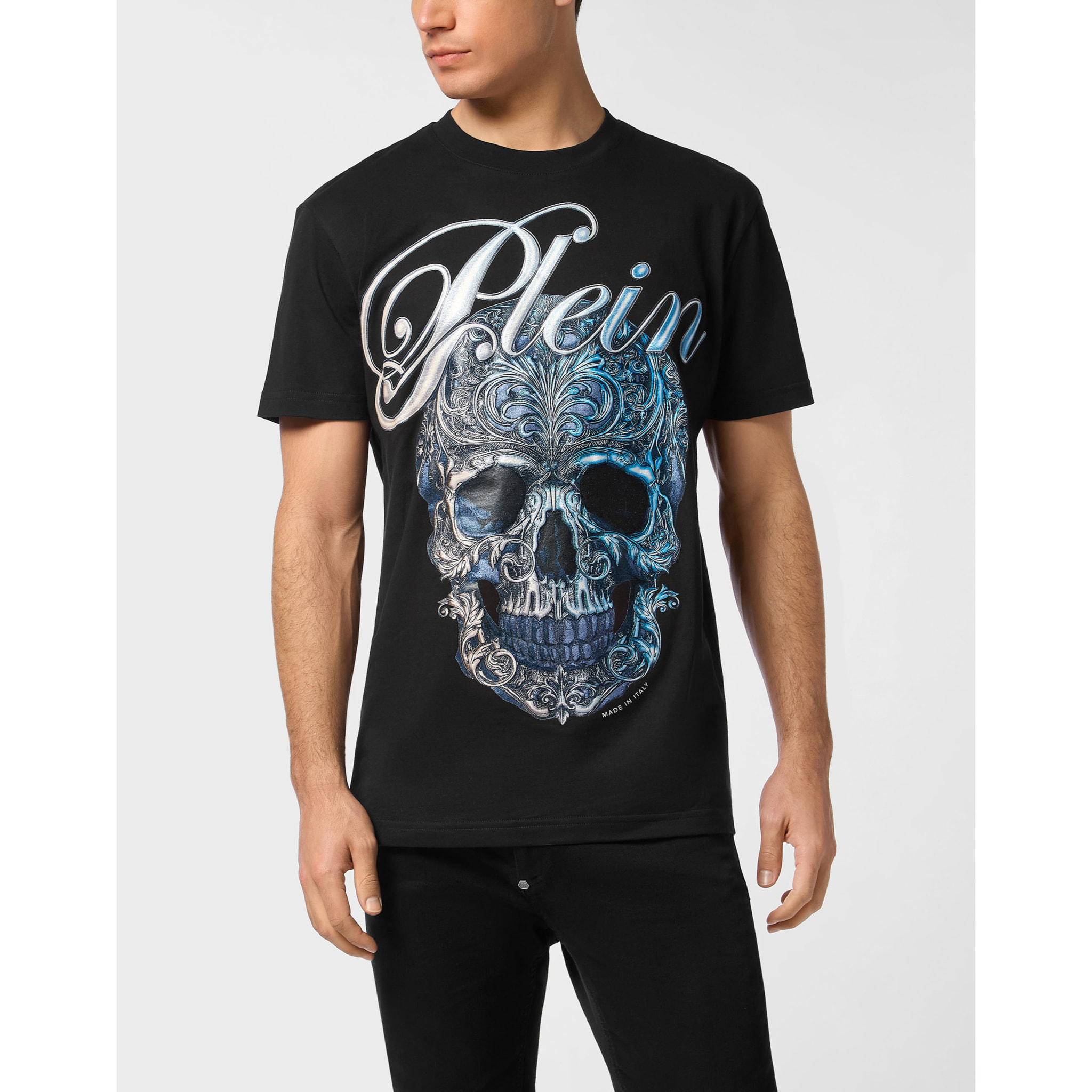 PHILIPP PLEIN Maglietta girocollo Ss SKULL