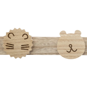 Patère enfant "Wild" pin 55x8,5cm