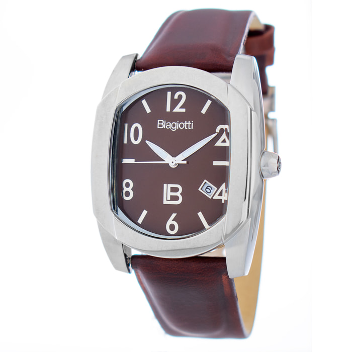 Reloj Laura Biagiotti LB0030M-04 Hombre Analogico Cuarzo con Correa de Piel