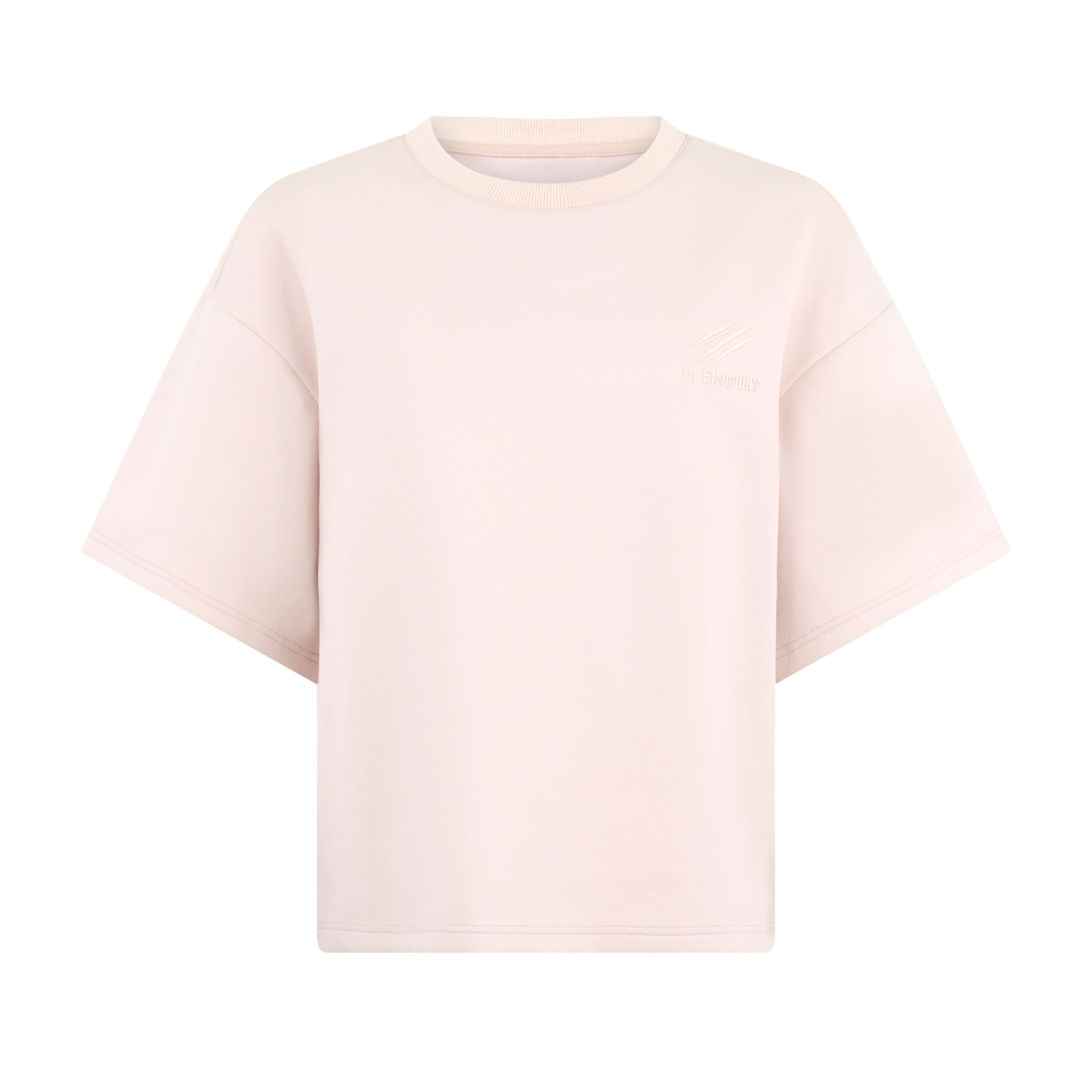 PLEIN SPORT Round Neck T-Shirt Icon Scratch
