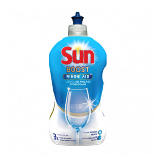 Pack de 3 - Sun Liquide de Rinçage Lave-Vaisselle Expert Shine Boost Regular 450ml