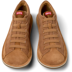 Sneakers - CAMPER Beetle - Marrone - Tessile naturale