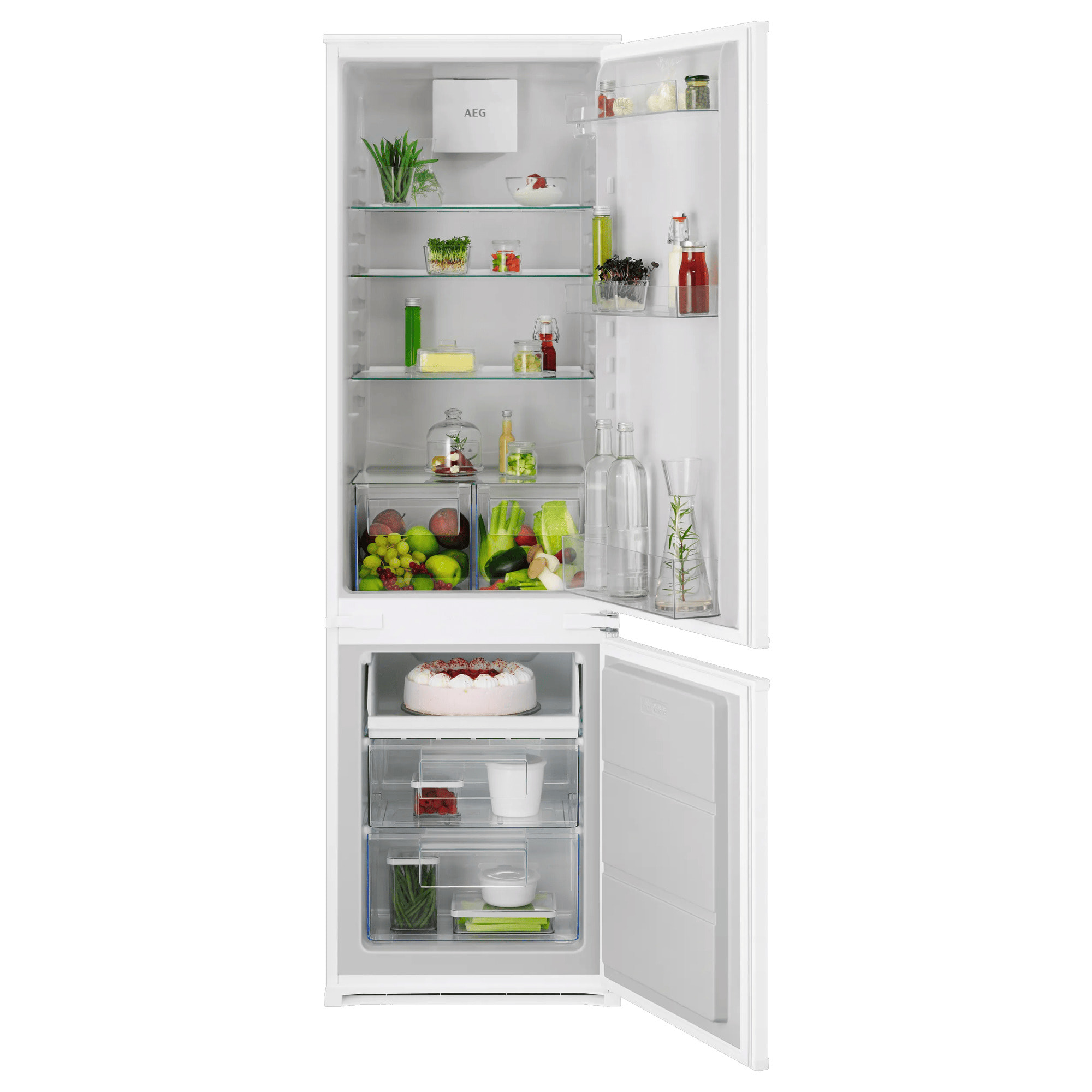 AEG Frigorífico combi de integración Serie 6000 de 177,2 cm OSC6D181ES