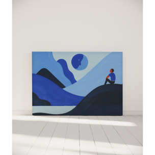 Tête de lit With the moon | Largeur au choix