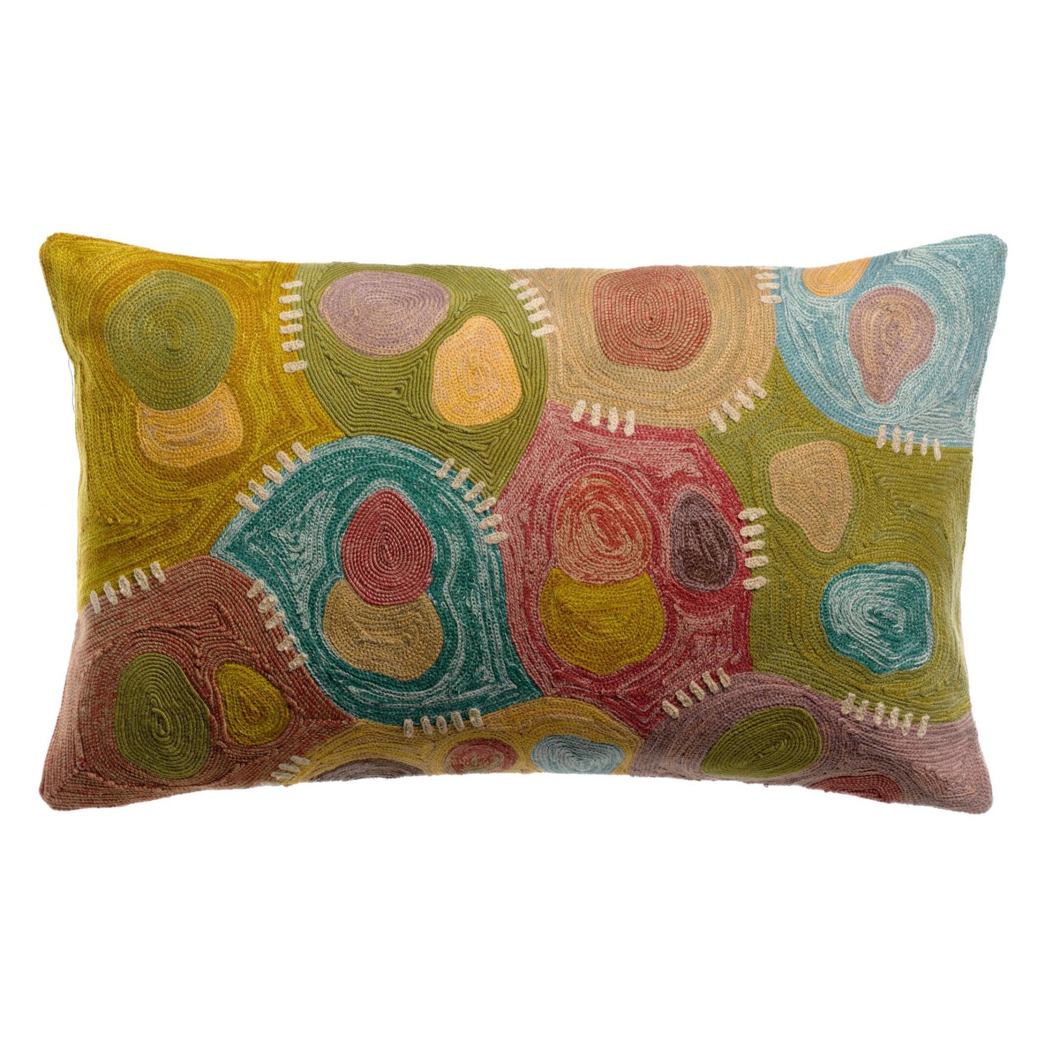 Coussin brodé Nestor