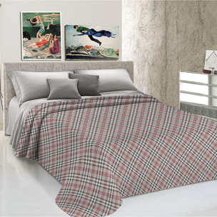 Copriletto di cotone scotty beige